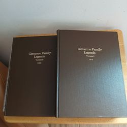Cimarron Family Legends Vol 1 & 2 1978 HC