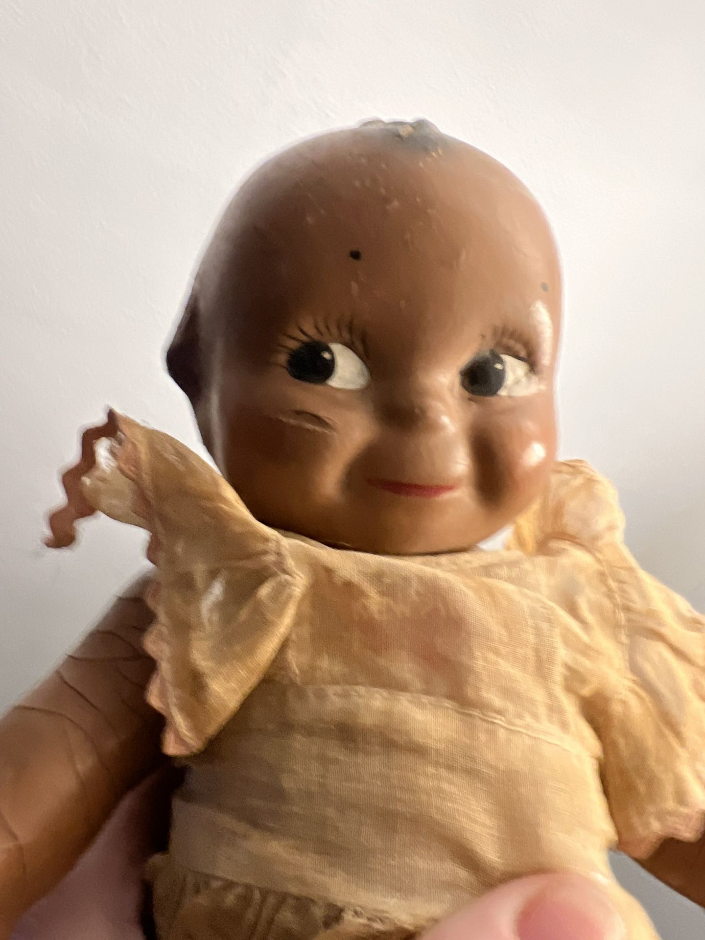 Rare Old Black Kewpie Doll