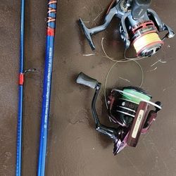 Fishing Reels & Pole