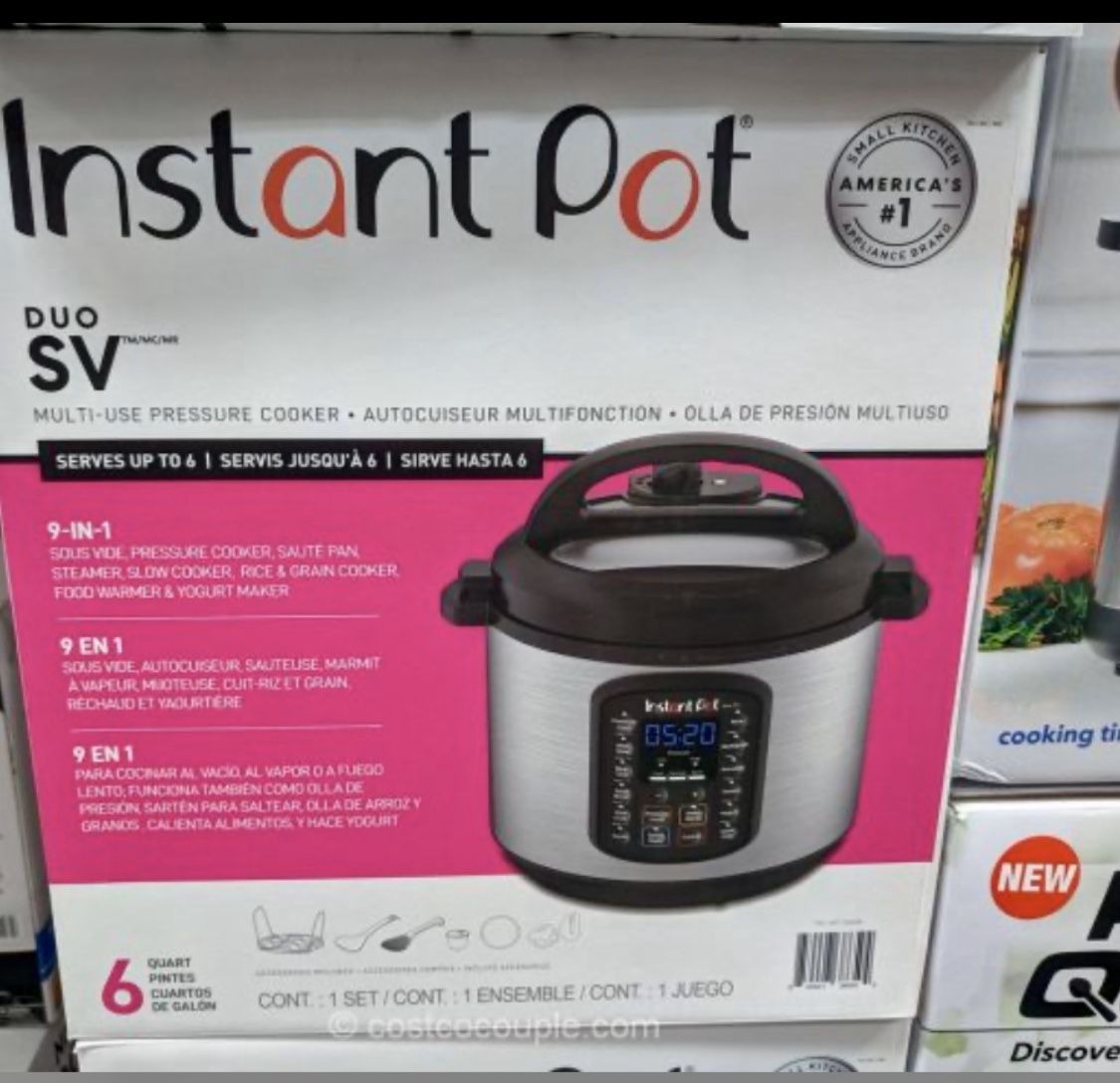 Instant pot: Brand new IN BOX, NEVER OPENED