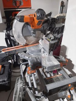 Whole lot of barely used and lightly used rigid tools.