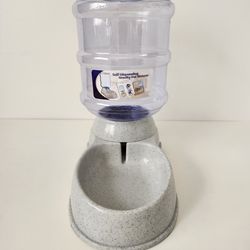 3.75L Capacity Pet Water Dispenser Self-Dispensing Gravity Pets Water Feeder Automatic Pet Waterer