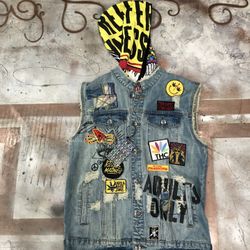 High Times Jean Jacket Vest