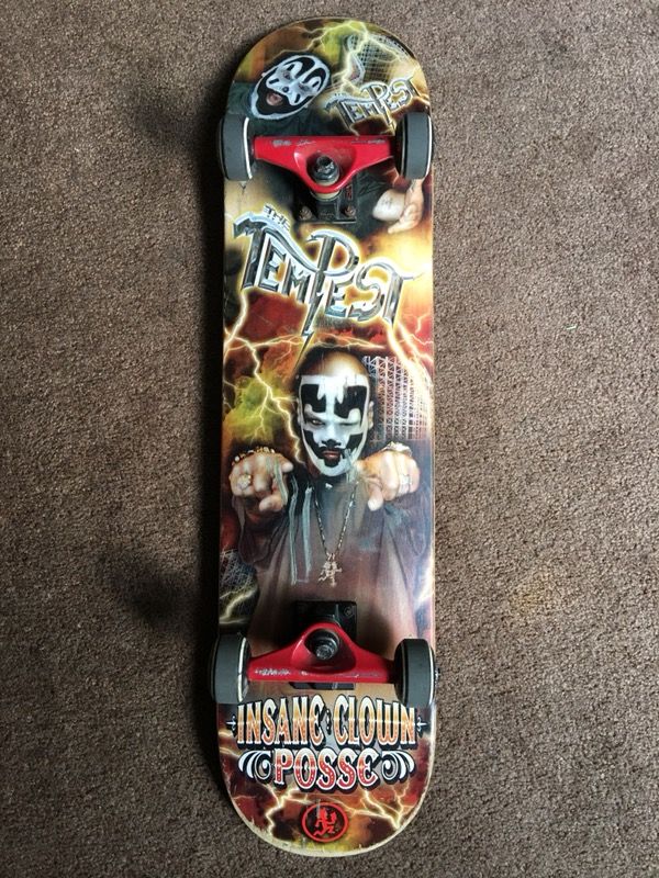 Rare Insane Clown Posse Skateboard Skate Deck ICP