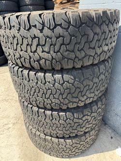 275/65r18 bfgoodrich ko2 tires en excelentes condiciones de vida las 4