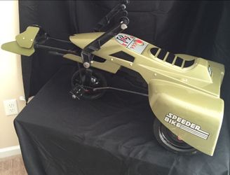 STAR WARS RETURN OF THE JEDI SPEEDER BIKE PEDAL CAR