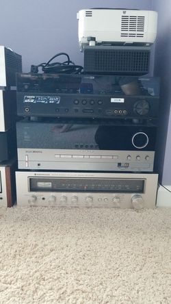 Receiver-- Pioneer, Marantz, Sanyo, Yamaha, Harman Kardon, kenwood, Sansui