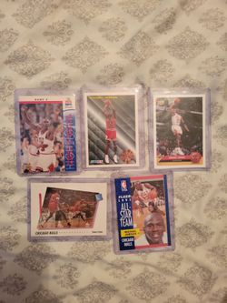 Michael Jordan basketball card lot