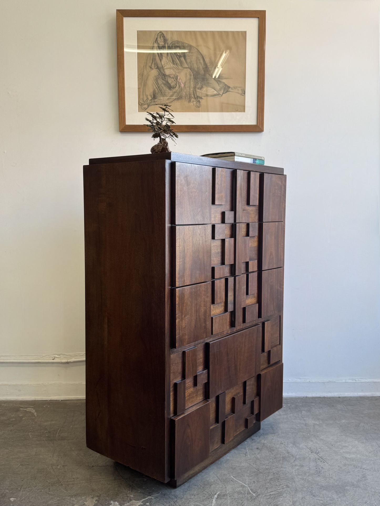 1970’s “Stacatto” Lane Tall Dresser
