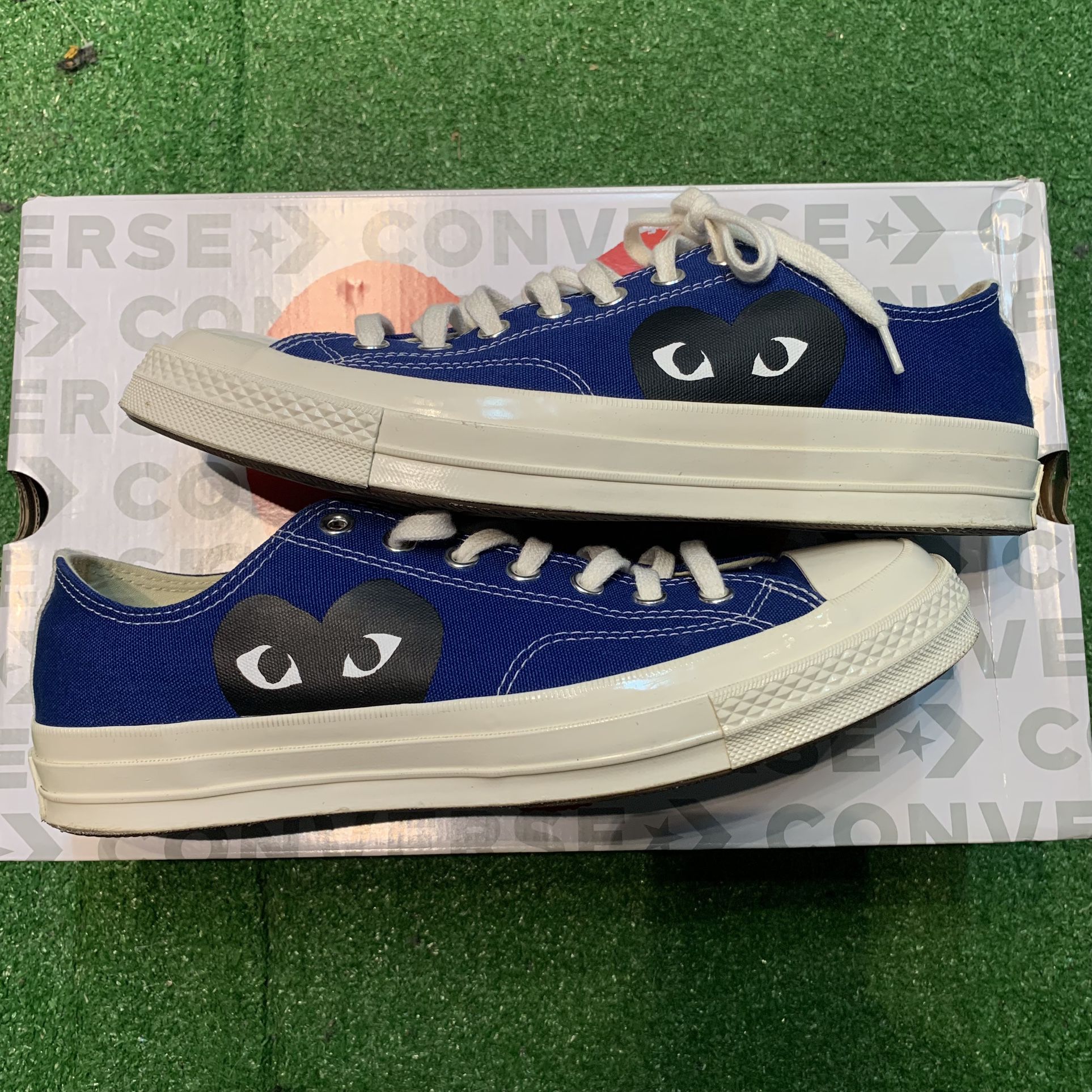 Converse CDG Blue Low 