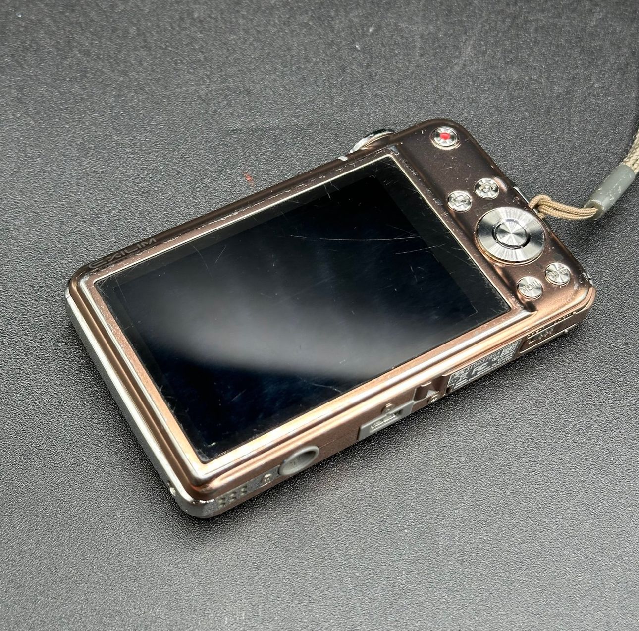Y2K Casio Exilim EX-S12 Digital Camera Rose Gold Japan Exclusive