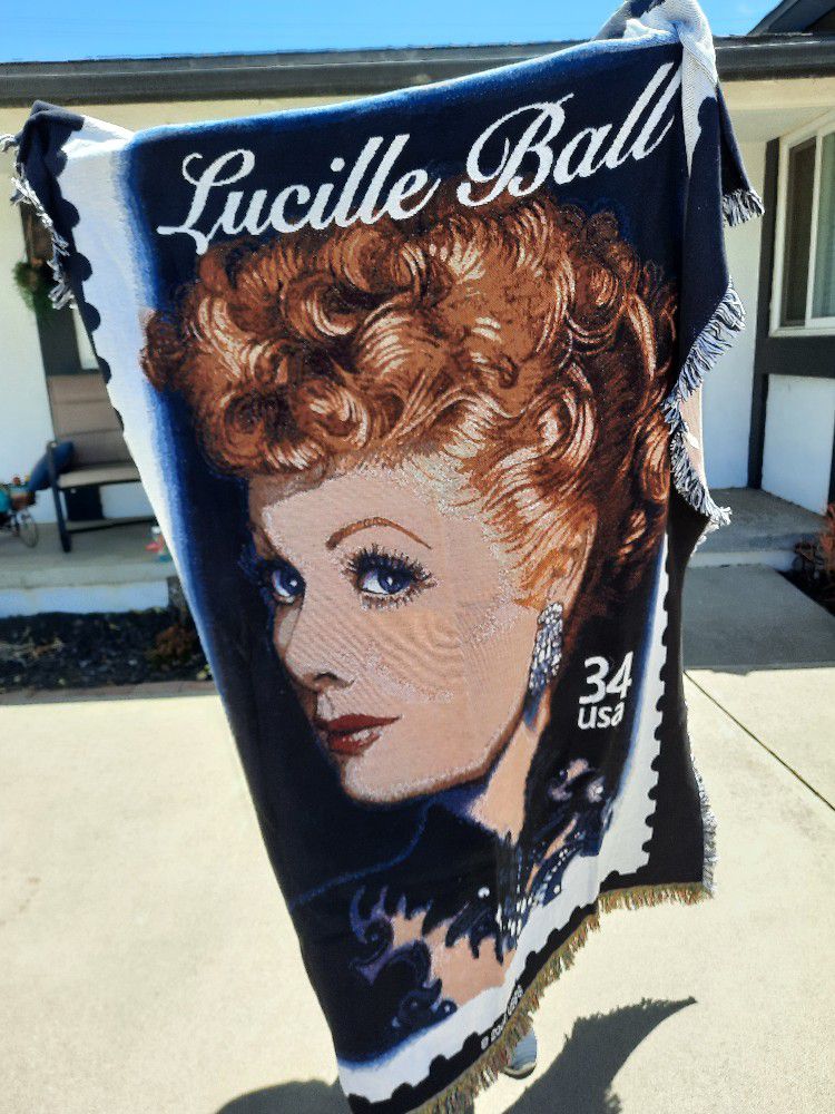 Lucille Ball Throw Blanket