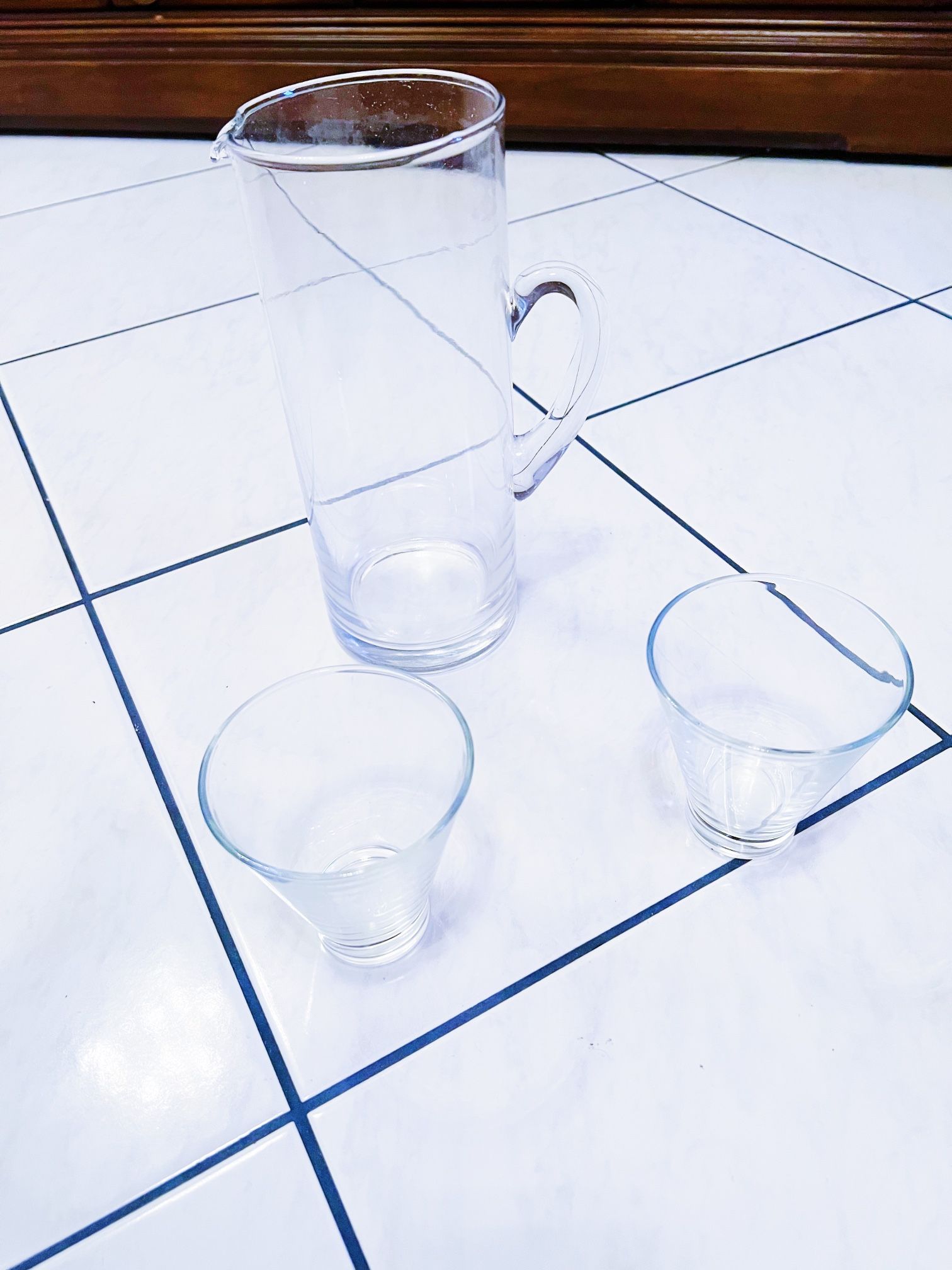 NEW Serving Glass Bar Drinks Set