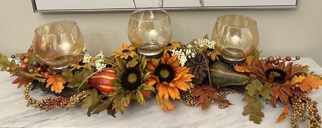 Gorgeous 4’ Fall Harvest Centerpiece 