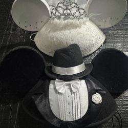 Disney Wife And Husband Hats 