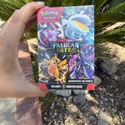 Pokemon Cards Scarlet And Violet  Paldean Fates  Booster Bundle Box New Sealed  Pokemon Paldean Fates Booster Bundle Box