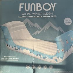 NEW INFLATABLE SLEIGH