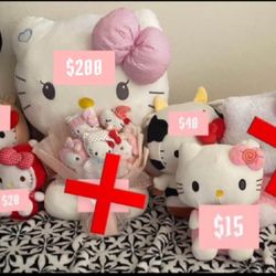 Hello Kitty Plushies