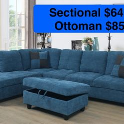 FREE DELIVERY🍀Brand New Sectional Sofa Couch 