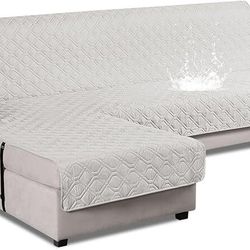 Sectional Couch Covers 100% Waterproof L Shaped Sofa Slipcover Reversible Chaise Lounge Cover for Sectional Sofa Furniture Protector Cover for Pets Do