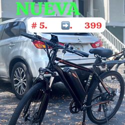 Nueva bicicleta eléctrica