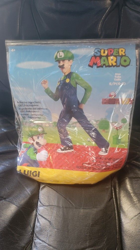 SUPER MARIO LUIGI COSTUME