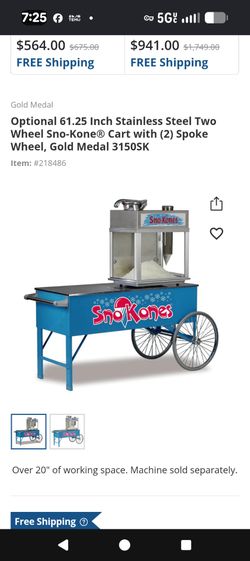 Snowball cart