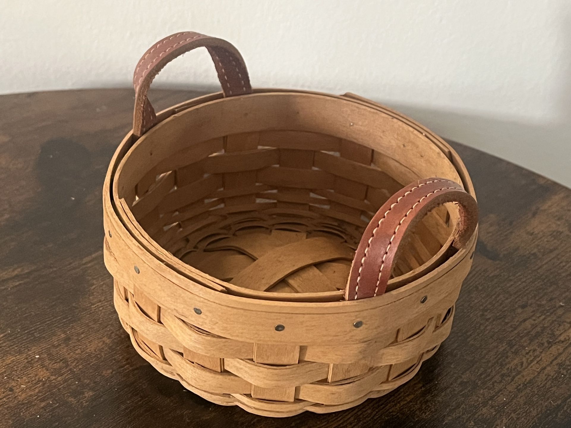 Saffron Longaberger Basket