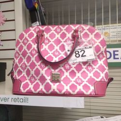Authentic Dooney And Burke Pink Purse
