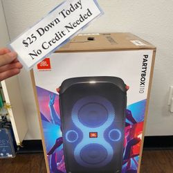 JBL Partybox 110 Bluetooth Speaker Brand New - PAYMENT PLAN AVAILABLE $25 DOWN TODAY NO CREDIT NEEDED