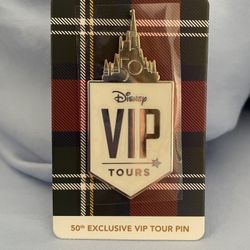 Disney 50th Exclusive VIP Tour Pin