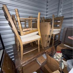 Dining Room Table + Chairs One Day Only 1/17