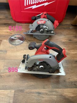 Precio en la foto - 6 1/2” framing m18 circular saw Milwaukee fuel 18v