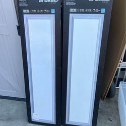 Lot of 2 Artika Skylight Ultra Thin LED Ceiling Panel Light 3700 Lumens Dimmable