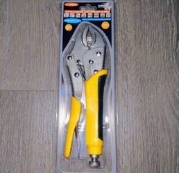 New 9 inch curved jaw locking pliers