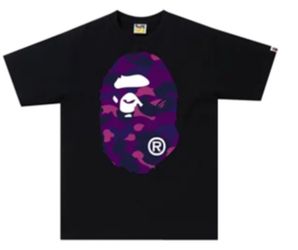 Black x Purple Bape Tee