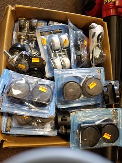 Casters all sizes 2 for each set or 50 for the box