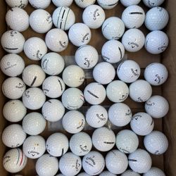 50pcs Callaway White.. in good condition clean and ready to use
