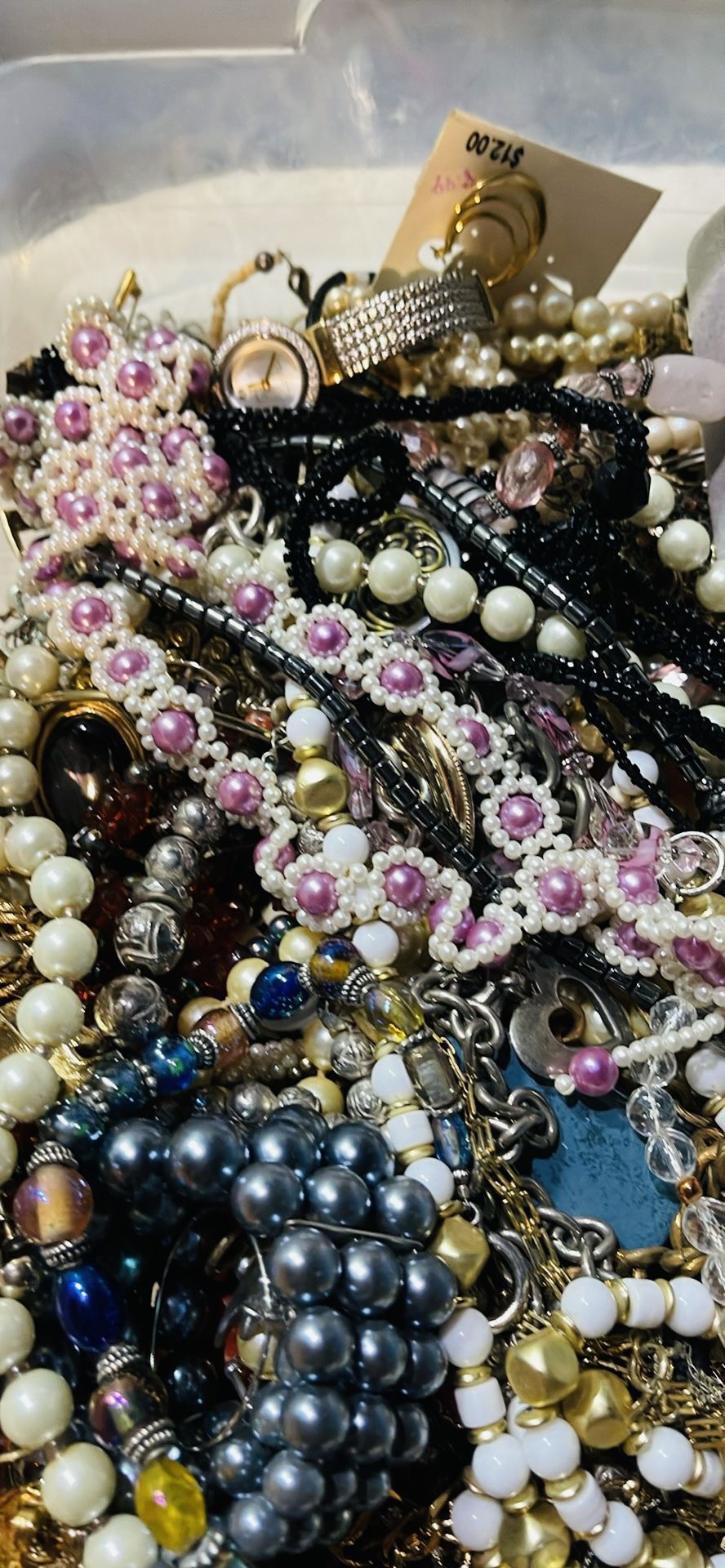 9 Pounds Of Vintage And contemporary Jewelry.