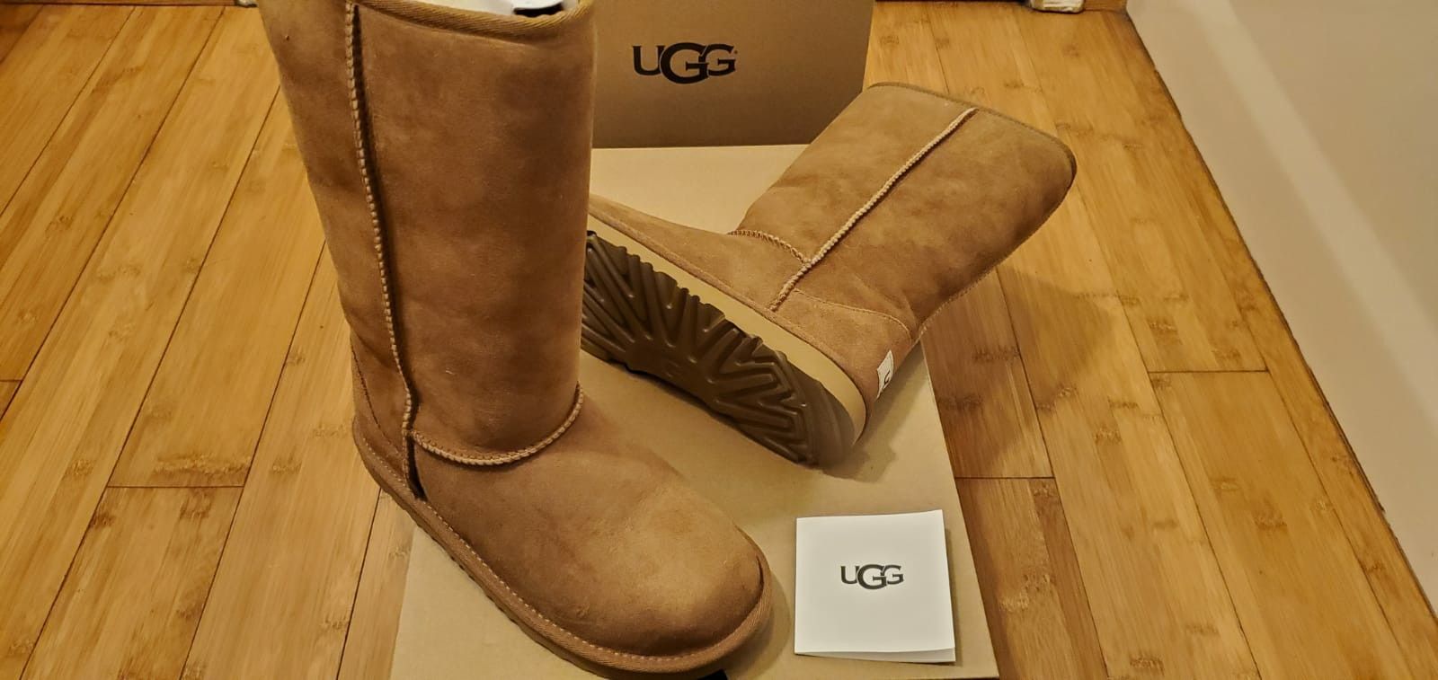 Classic Tall UGG boots size 6,7 and 8 in women.