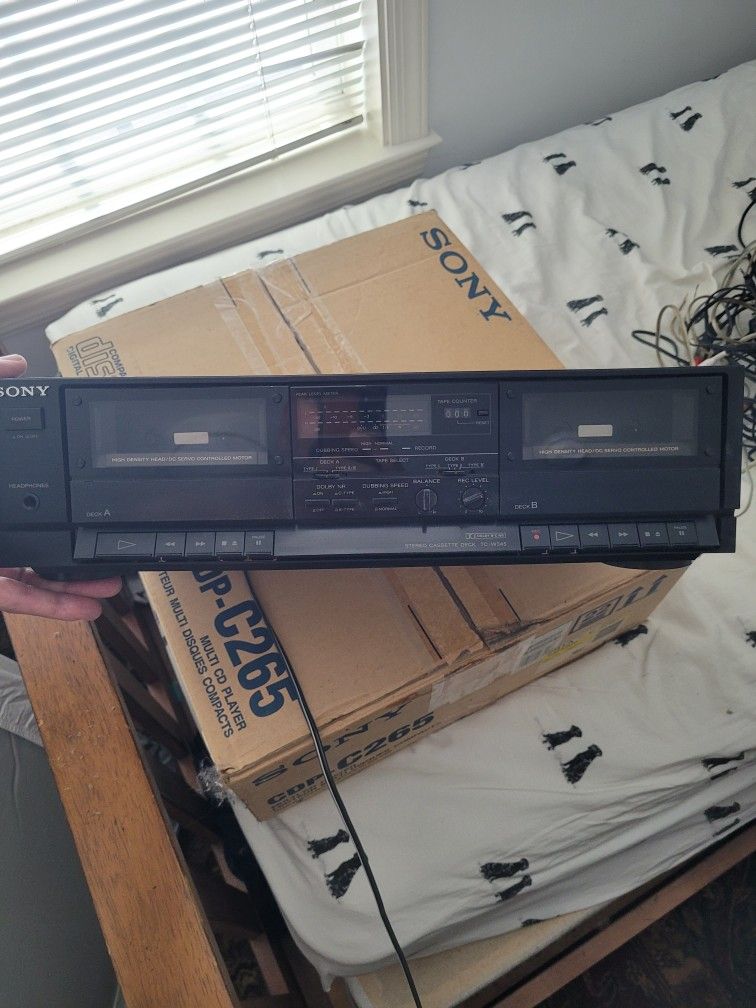 Sony Dual Tape Deck