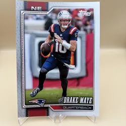 Drake Maye 2026 Topps Flagship Jumbo Card