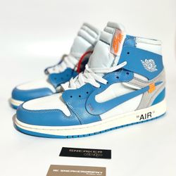 OFF WHITE x Jordan 1s University Blue