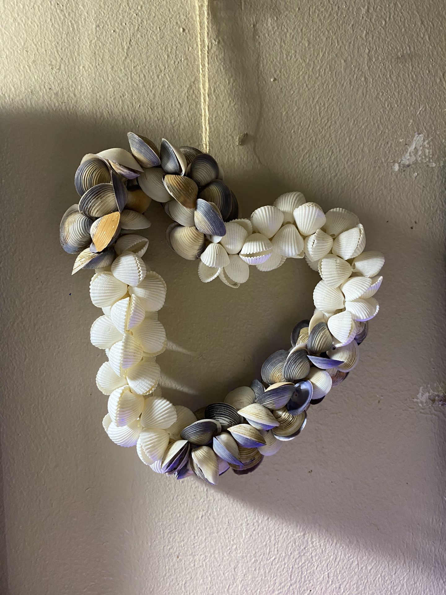 seashell heart decor