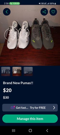 Mens Pumas