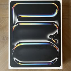 NEW Sealed iPad Pro 13” M4 256GB Wi-Fi Space Black