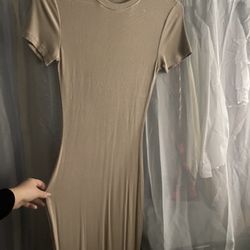 Tan Mermaid Dress 