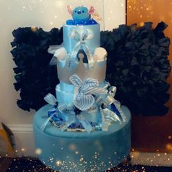 Baby Boy Diaper Cake