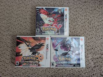 Nintendo 3ds Pokemon Y Ultra Sun Moon