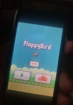 iPod 4, 16GB with Flappy Bird